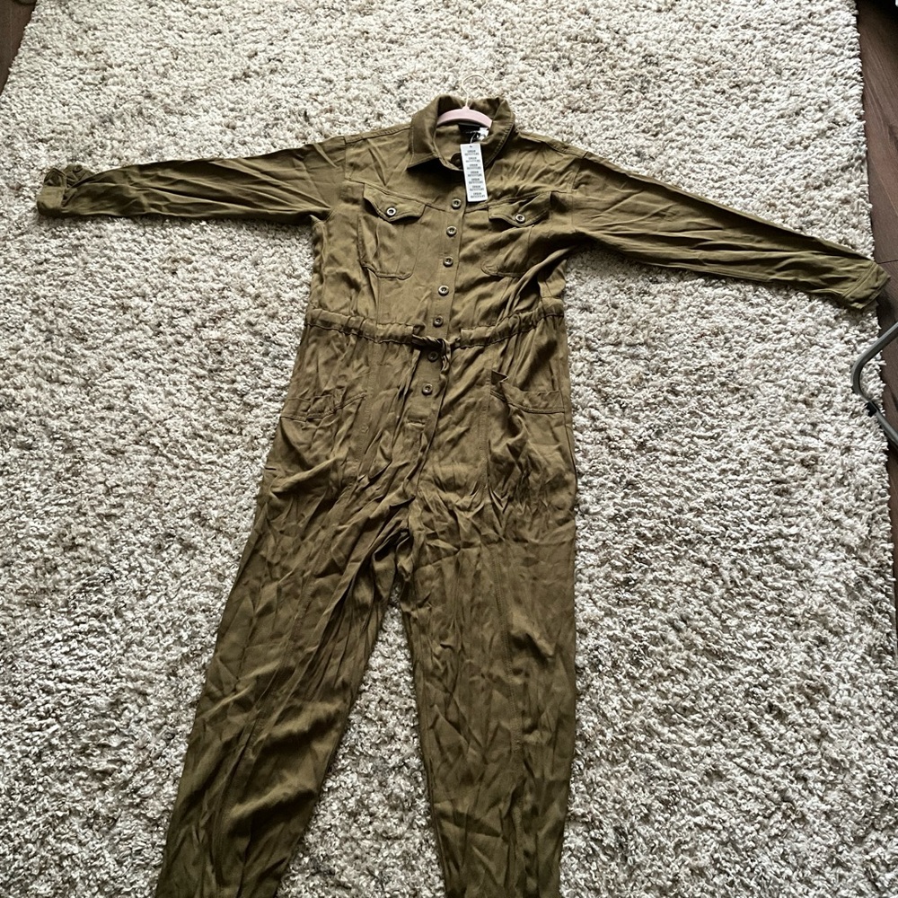 Olive or Army green jumpsuit